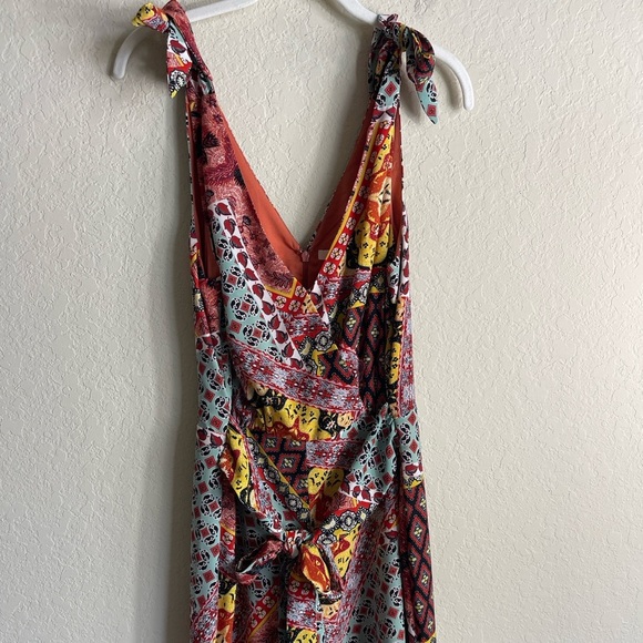 Anthropologie Harlyn Mairi Printed Wide Leg Jumpsuit Size Small - Picture 2 of 10